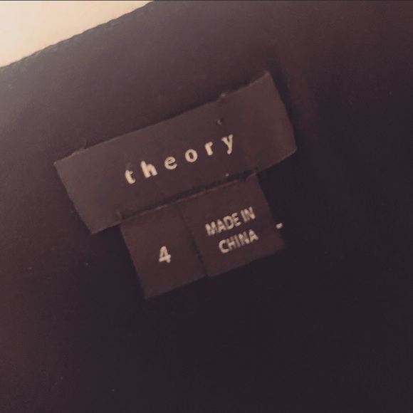 Theory Double Georgette Gydana Dress - Picture 6 of 7